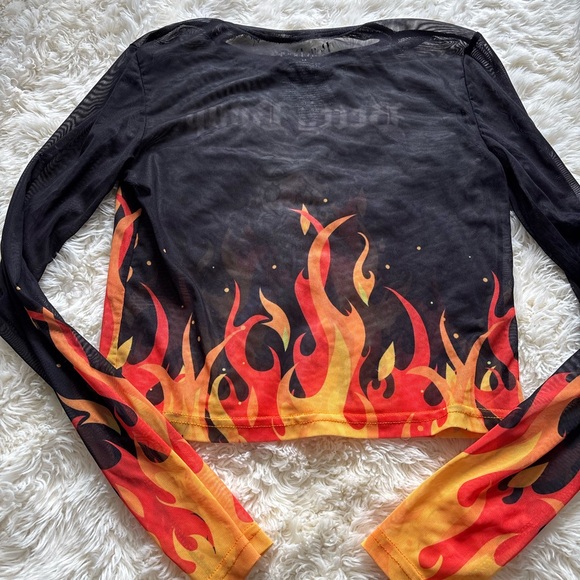 Betty Boop Black Graphic Top - Picture 7 of 7